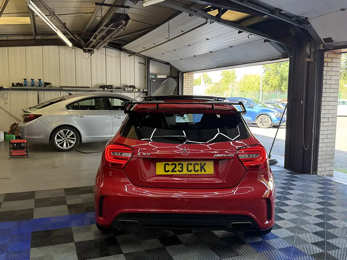 Used 2013 Mercedes-Benz a Class AMG Red - Interior and Exterior details 5