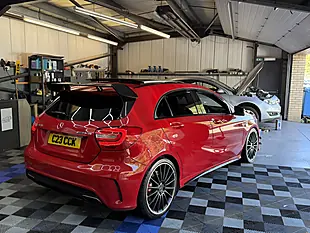 Used 2013 Mercedes-Benz a Class AMG Red - Interior and Exterior details 6
