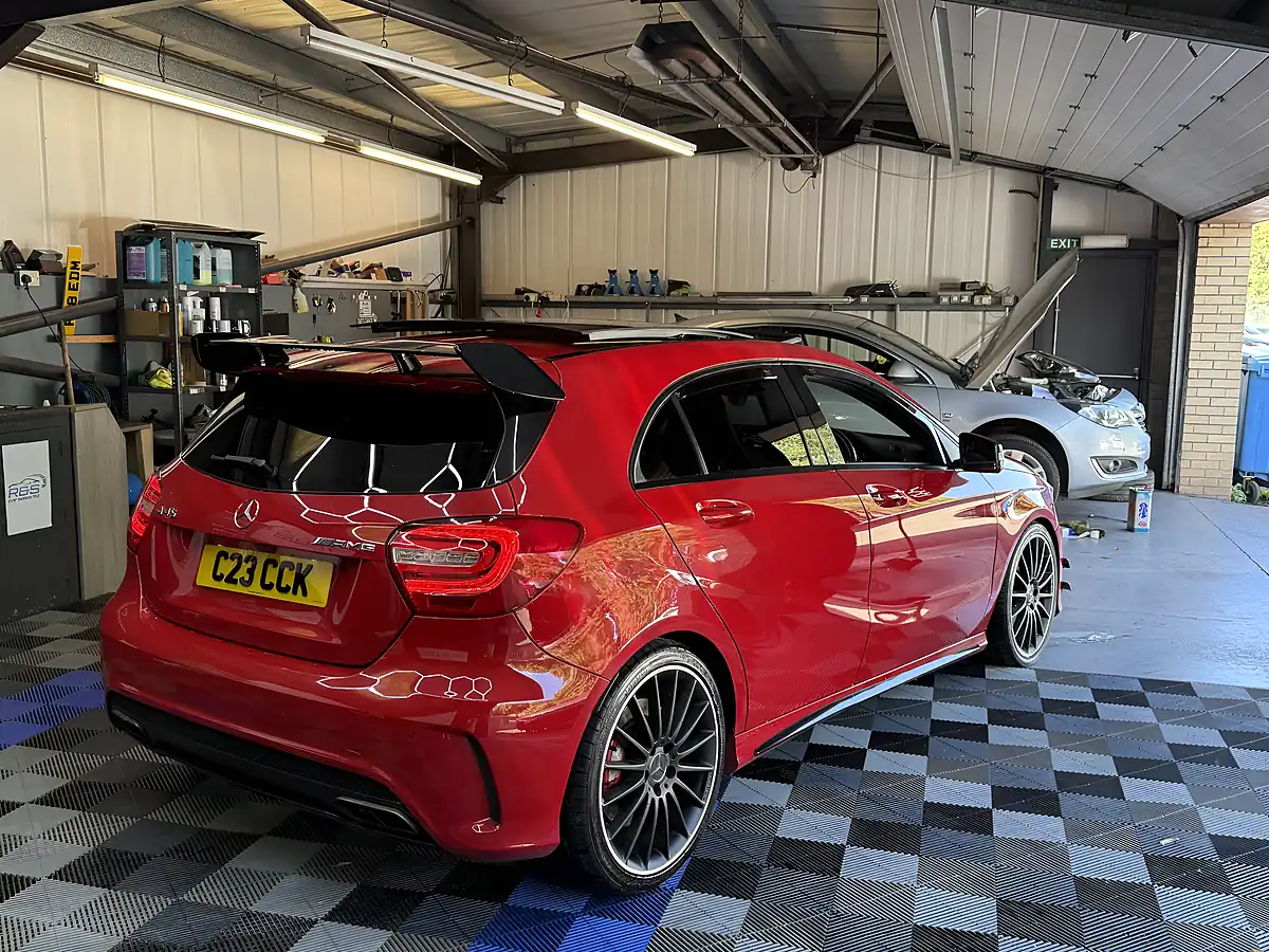 Used 2013 Mercedes-Benz a Class AMG Red - Interior and Exterior details 6