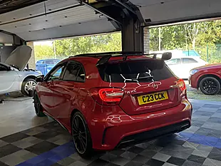 Used 2013 Mercedes-Benz a Class AMG Red - Interior and Exterior details 7