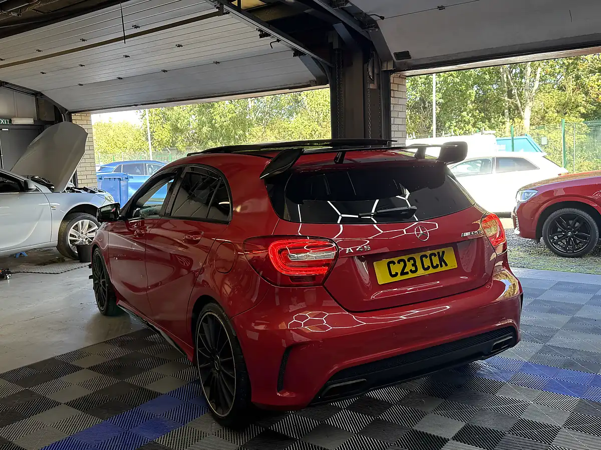 Used 2013 Mercedes-Benz a Class AMG Red - Interior and Exterior details 7