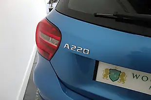 Used 2013 Mercedes-Benz a Class AMG Sport Blue - Interior and Exterior details 10