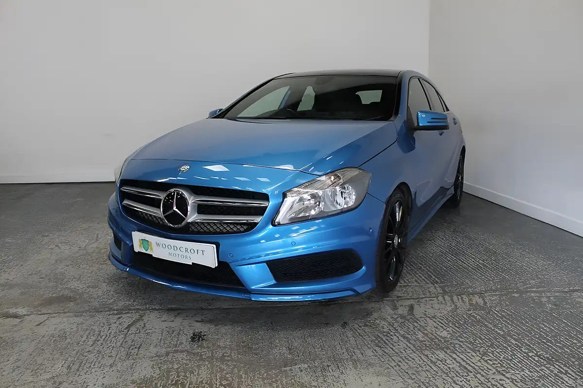 Used 2013 Mercedes-Benz a Class AMG Sport Blue - Interior and Exterior details 2