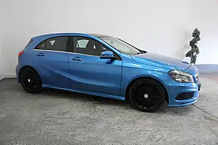 Used 2013 Mercedes-Benz a Class AMG Sport Blue - Interior and Exterior details 3