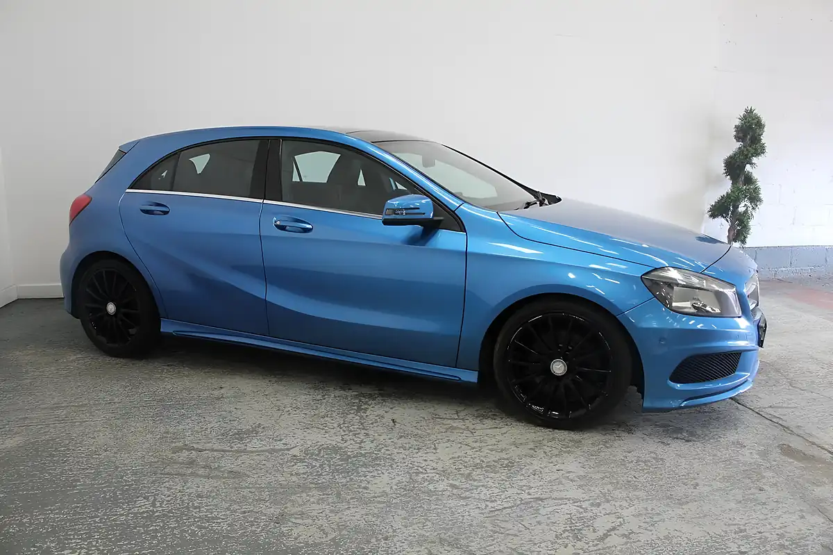 Used 2013 Mercedes-Benz a Class AMG Sport Blue - Interior and Exterior details 3