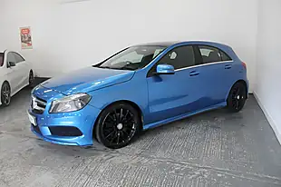 Used 2013 Mercedes-Benz a Class AMG Sport Blue - Interior and Exterior details 4
