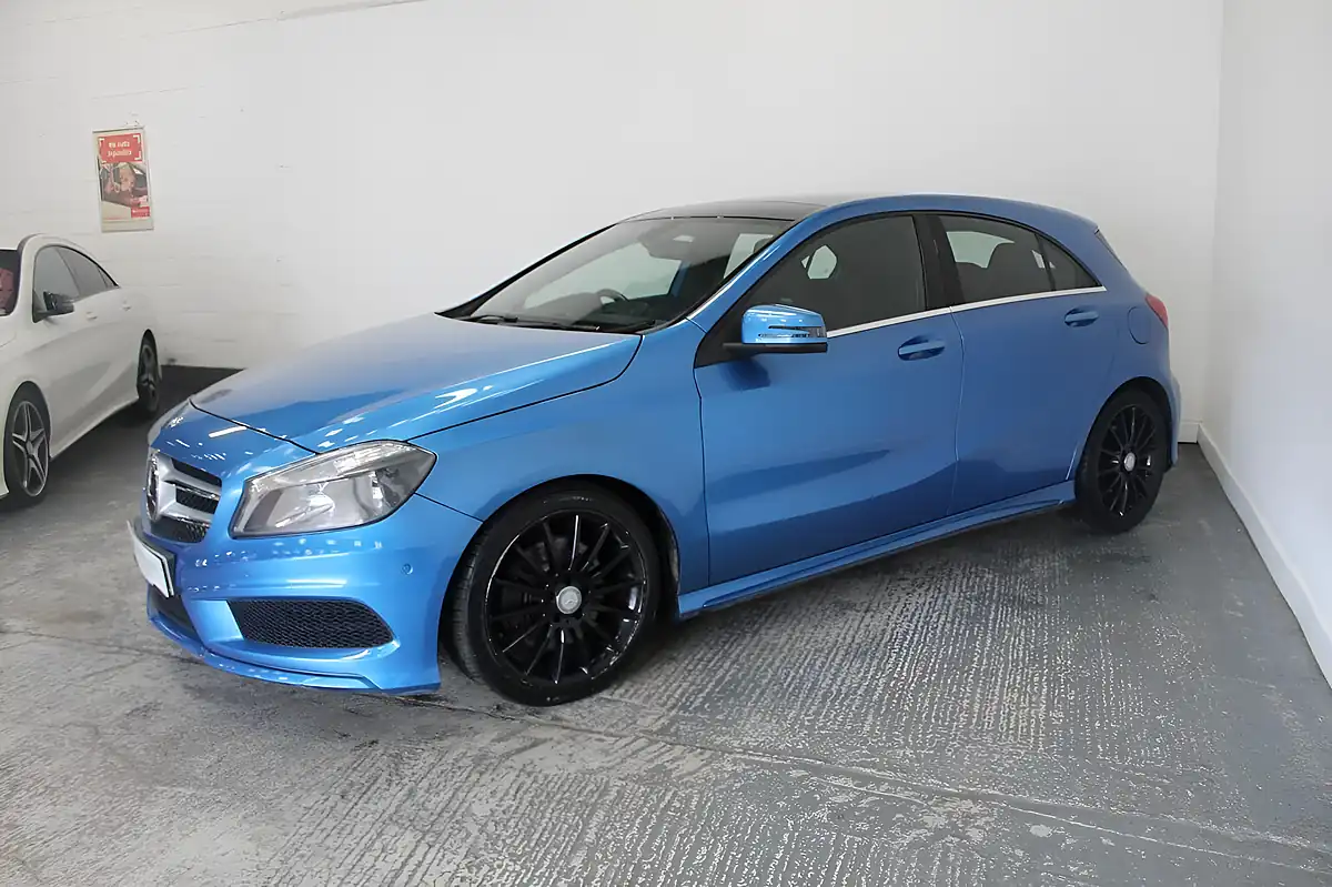 Used 2013 Mercedes-Benz a Class AMG Sport Blue - Interior and Exterior details 4