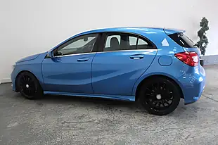 Used 2013 Mercedes-Benz a Class AMG Sport Blue - Interior and Exterior details 8