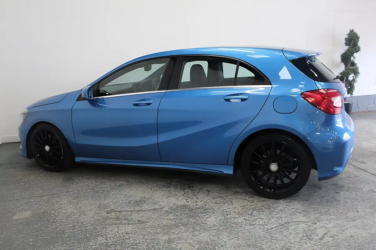 Used 2013 Mercedes-Benz a Class AMG Sport Blue - Interior and Exterior details 8