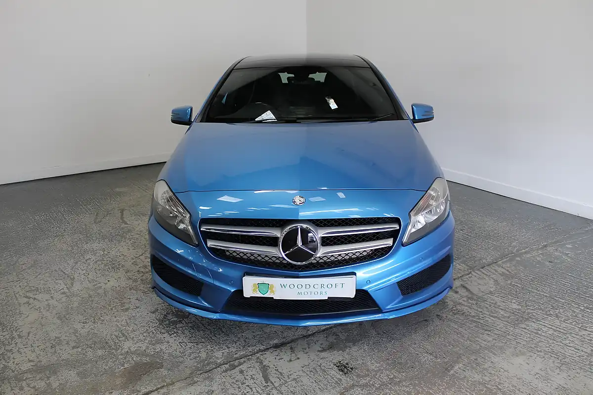 Used 2013 Mercedes-Benz a Class AMG Sport Blue - Interior and Exterior details 9