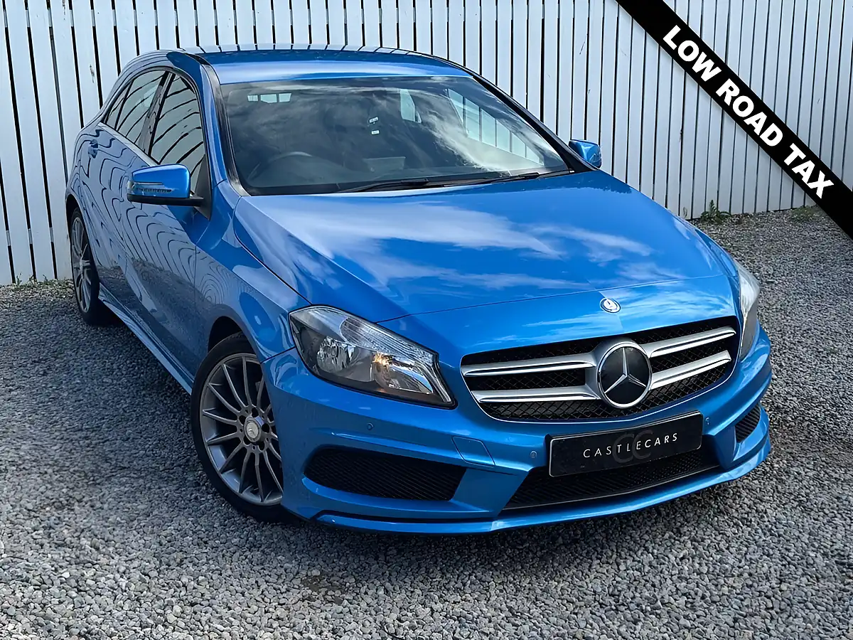 Used 2013 Mercedes-Benz a Class AMG Sport Blue - Front View