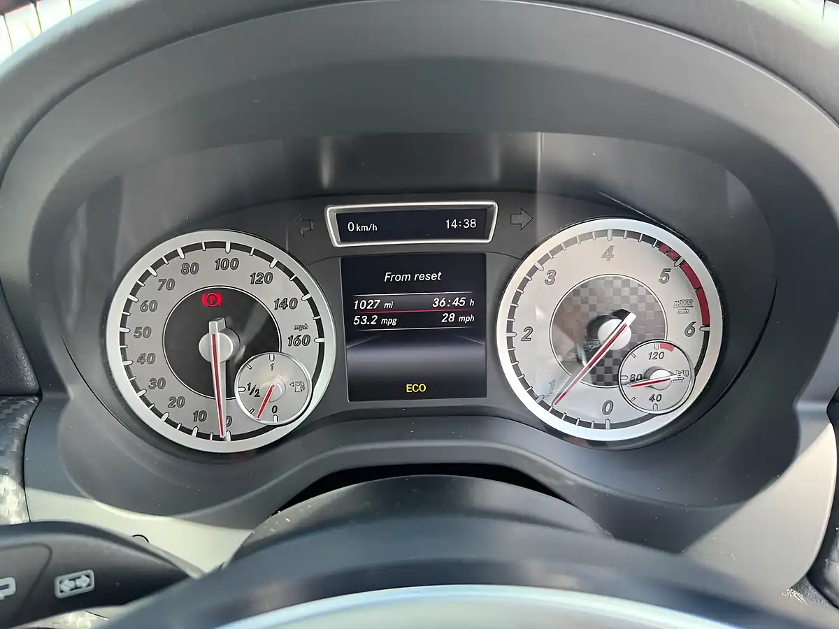 Used 2013 Mercedes-Benz a Class AMG Sport Blue - Interior and Exterior details 16