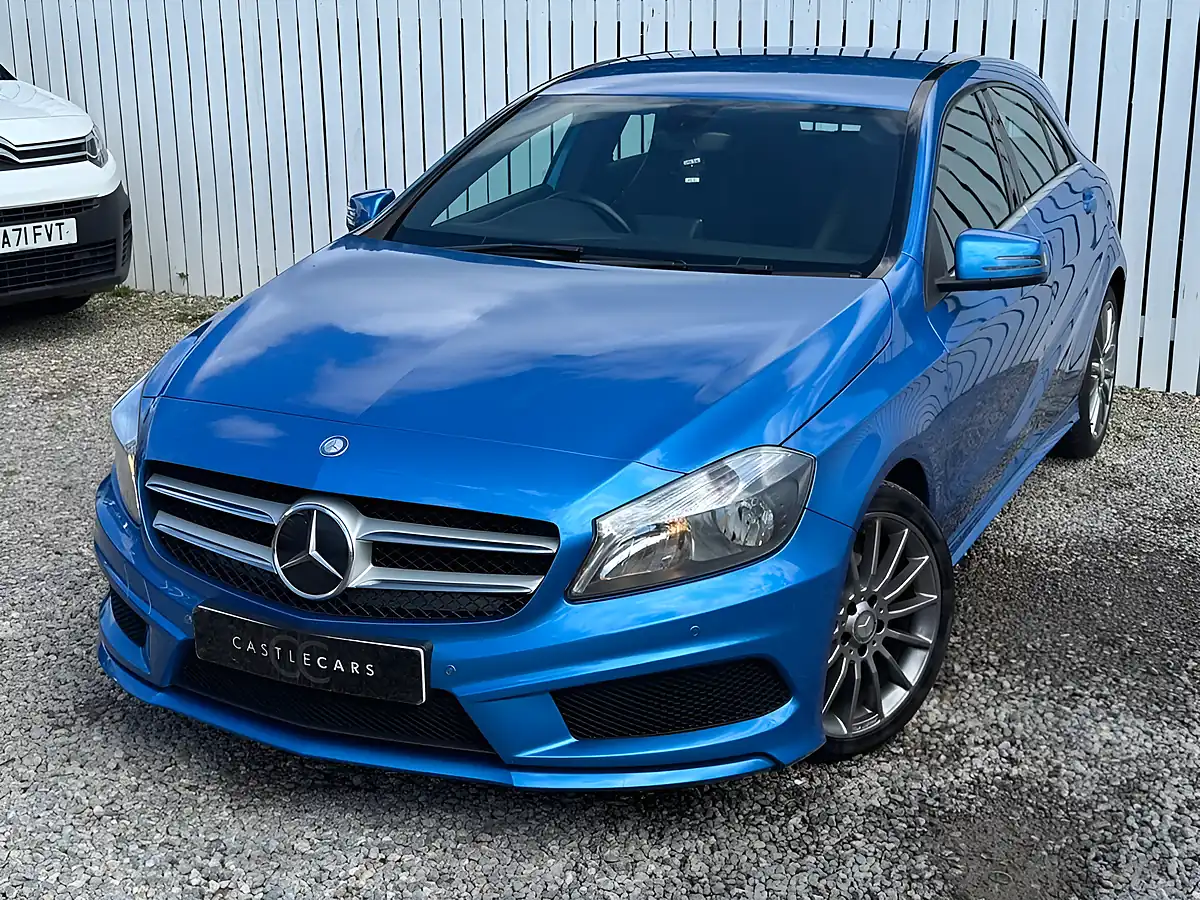 Used 2013 Mercedes-Benz a Class AMG Sport Blue - Interior and Exterior details 3
