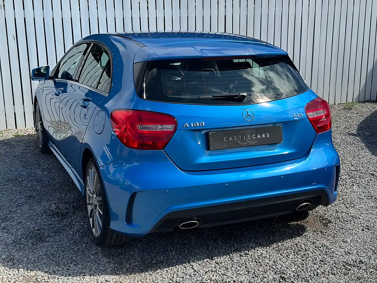Used 2013 Mercedes-Benz a Class AMG Sport Blue - Interior and Exterior details 4