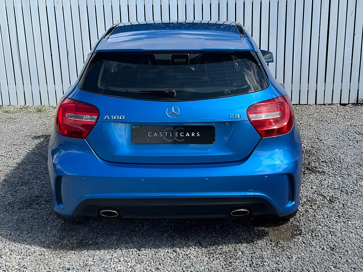 Used 2013 Mercedes-Benz a Class AMG Sport Blue - Interior and Exterior details 5