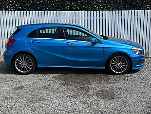 Used 2013 Mercedes-Benz a Class AMG Sport Blue - Interior and Exterior details 7