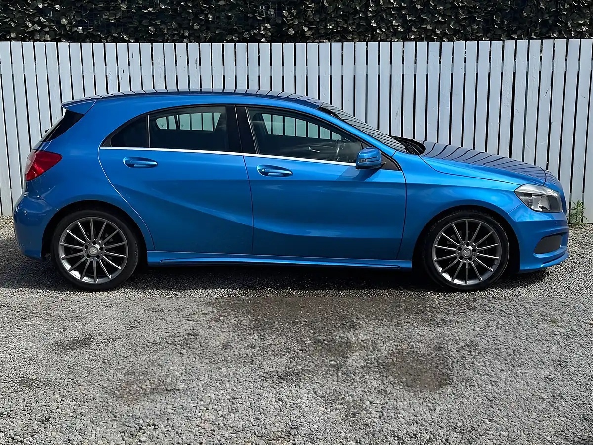 Used 2013 Mercedes-Benz a Class AMG Sport Blue - Interior and Exterior details 7