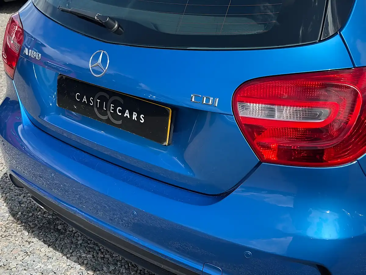 Used 2013 Mercedes-Benz a Class AMG Sport Blue - Interior and Exterior details 8