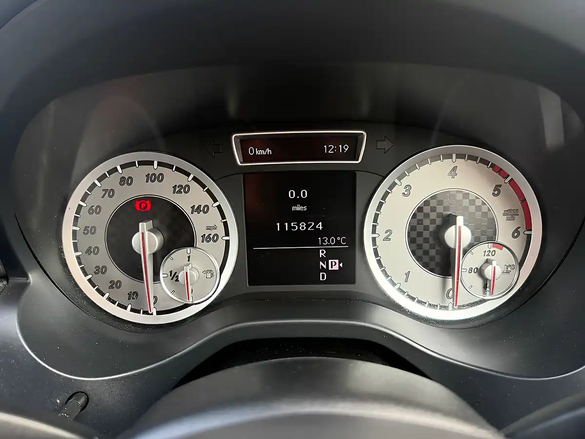 Used 2013 Mercedes-Benz a Class AMG Sport Blue - Interior and Exterior details 14