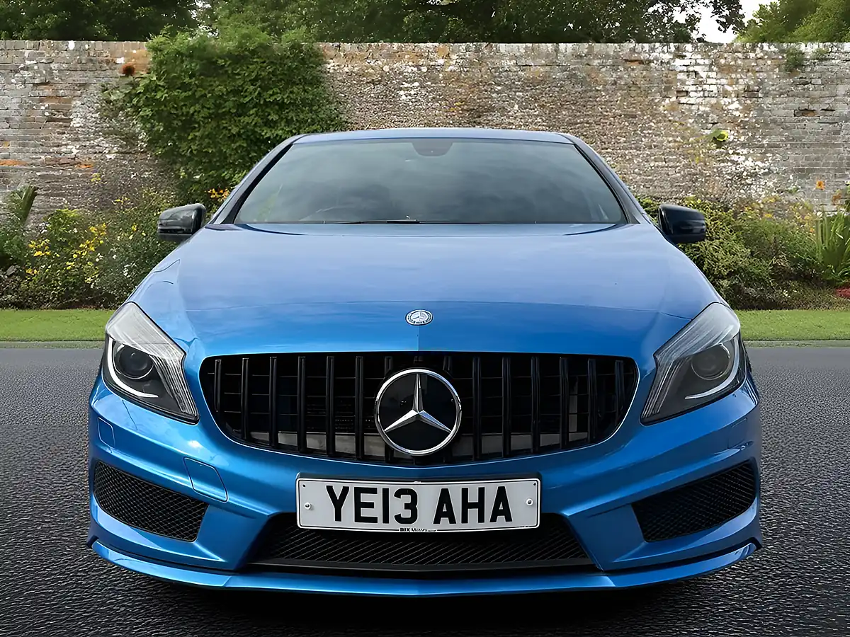 Used 2013 Mercedes-Benz a Class AMG Sport Blue - Interior and Exterior details 3