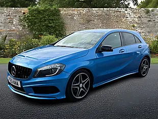 Used 2013 Mercedes-Benz a Class AMG Sport Blue - Interior and Exterior details 4