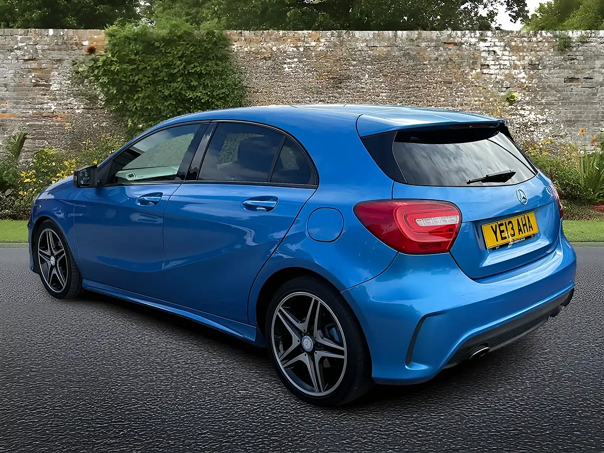 Used 2013 Mercedes-Benz a Class AMG Sport Blue - Interior and Exterior details 6