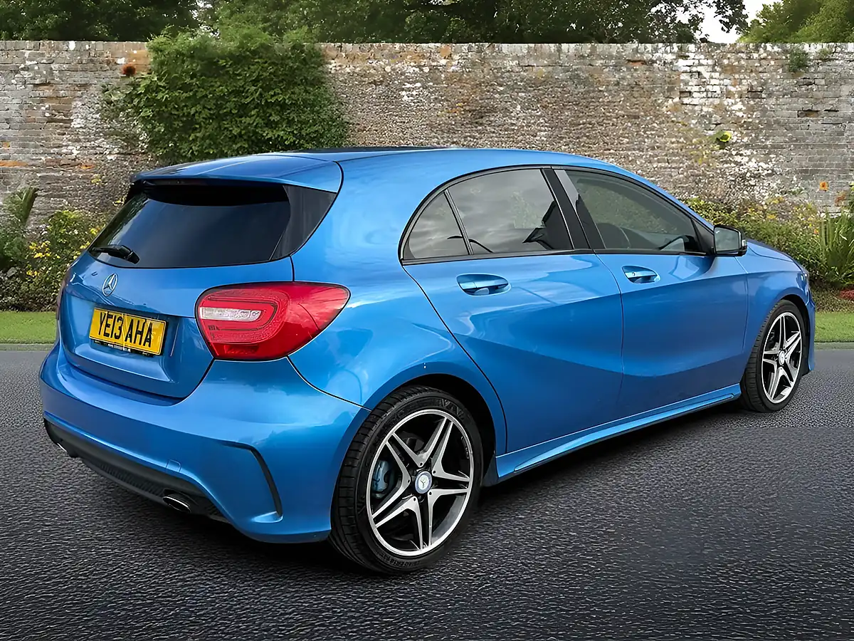 Used 2013 Mercedes-Benz a Class AMG Sport Blue - Interior and Exterior details 8