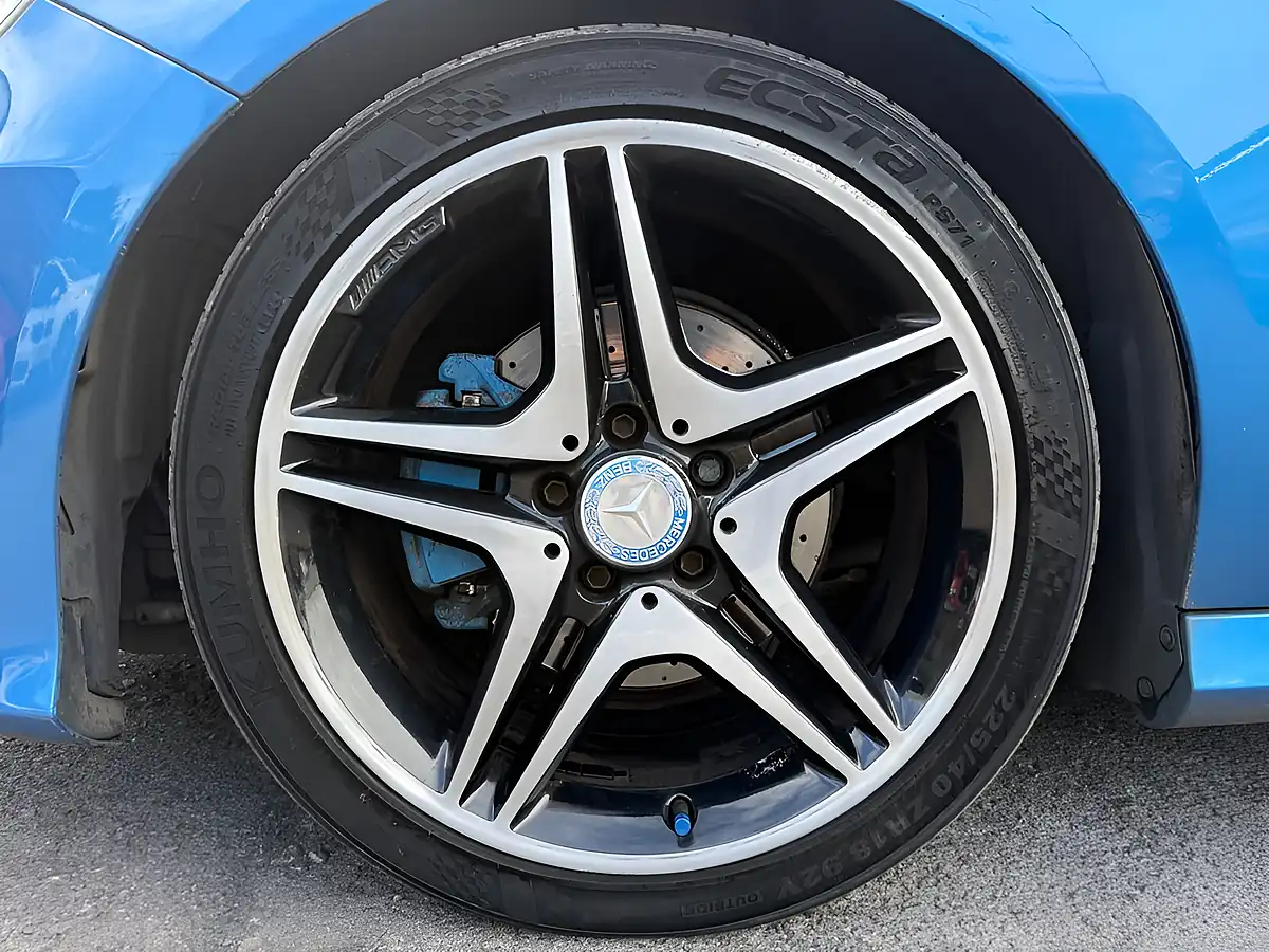 Used 2013 Mercedes-Benz a Class AMG Sport Blue - Interior and Exterior details 9