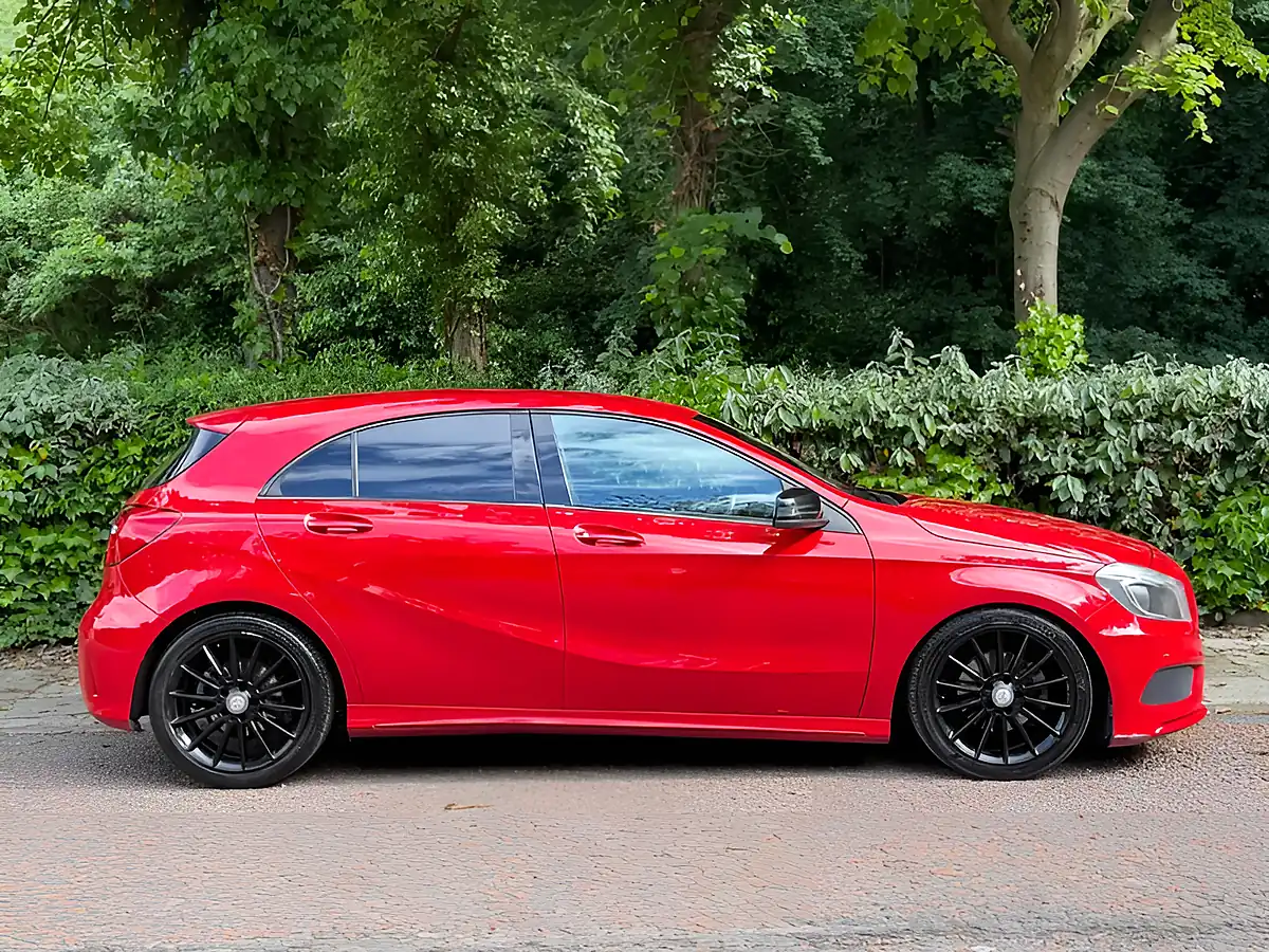 Used 2013 Mercedes-Benz a Class AMG Sport Jupiter Red - Interior and Exterior details 5
