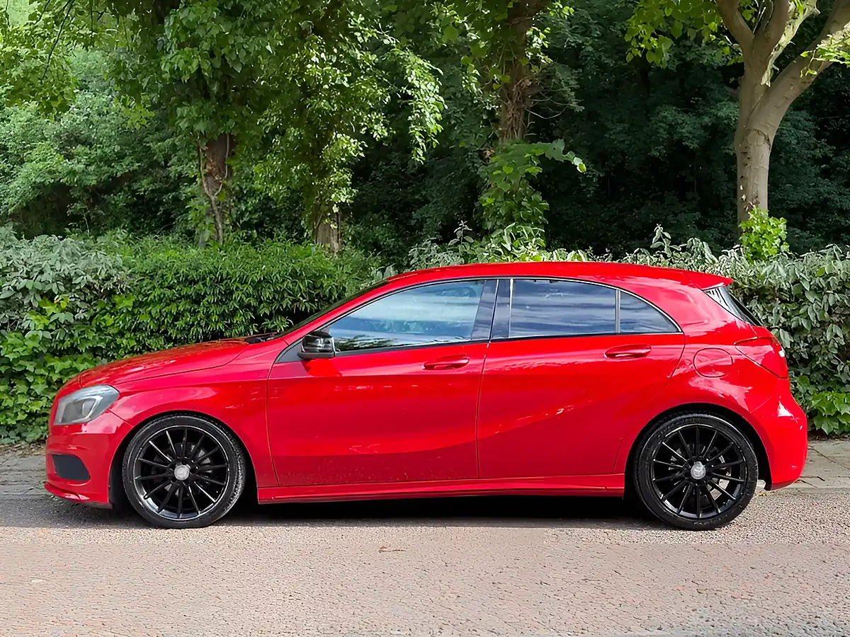 Used 2013 Mercedes-Benz a Class AMG Sport Jupiter Red - Interior and Exterior details 8