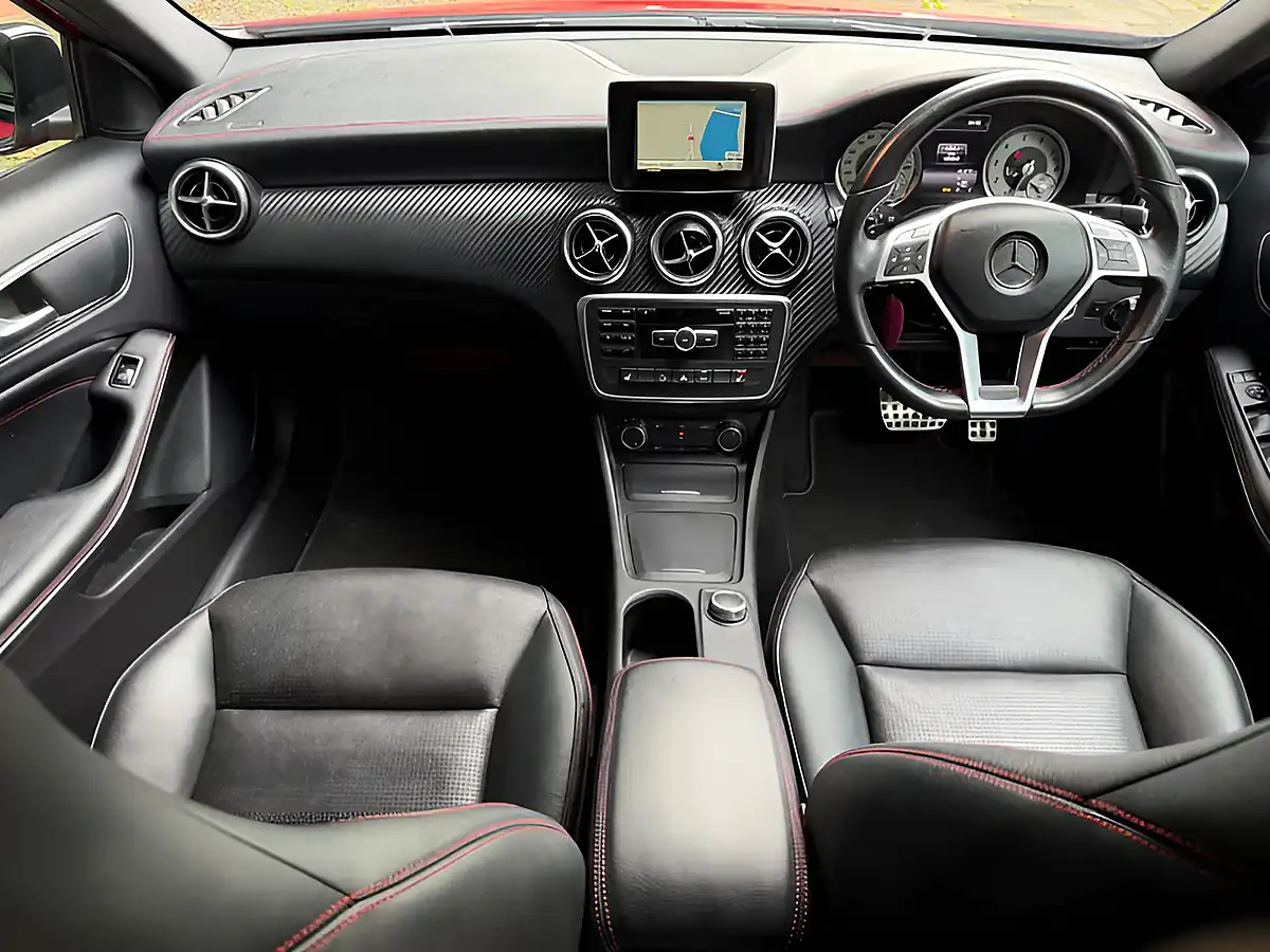Used 2013 Mercedes-Benz a Class AMG Sport Jupiter Red - Interior and Exterior details 9