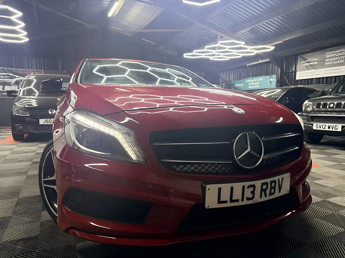 Used 2013 Mercedes-Benz a Class AMG Sport Red - Front View