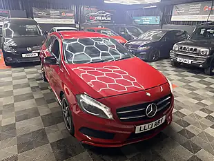 Used 2013 Mercedes-Benz a Class AMG Sport Red - Interior and Exterior details 10