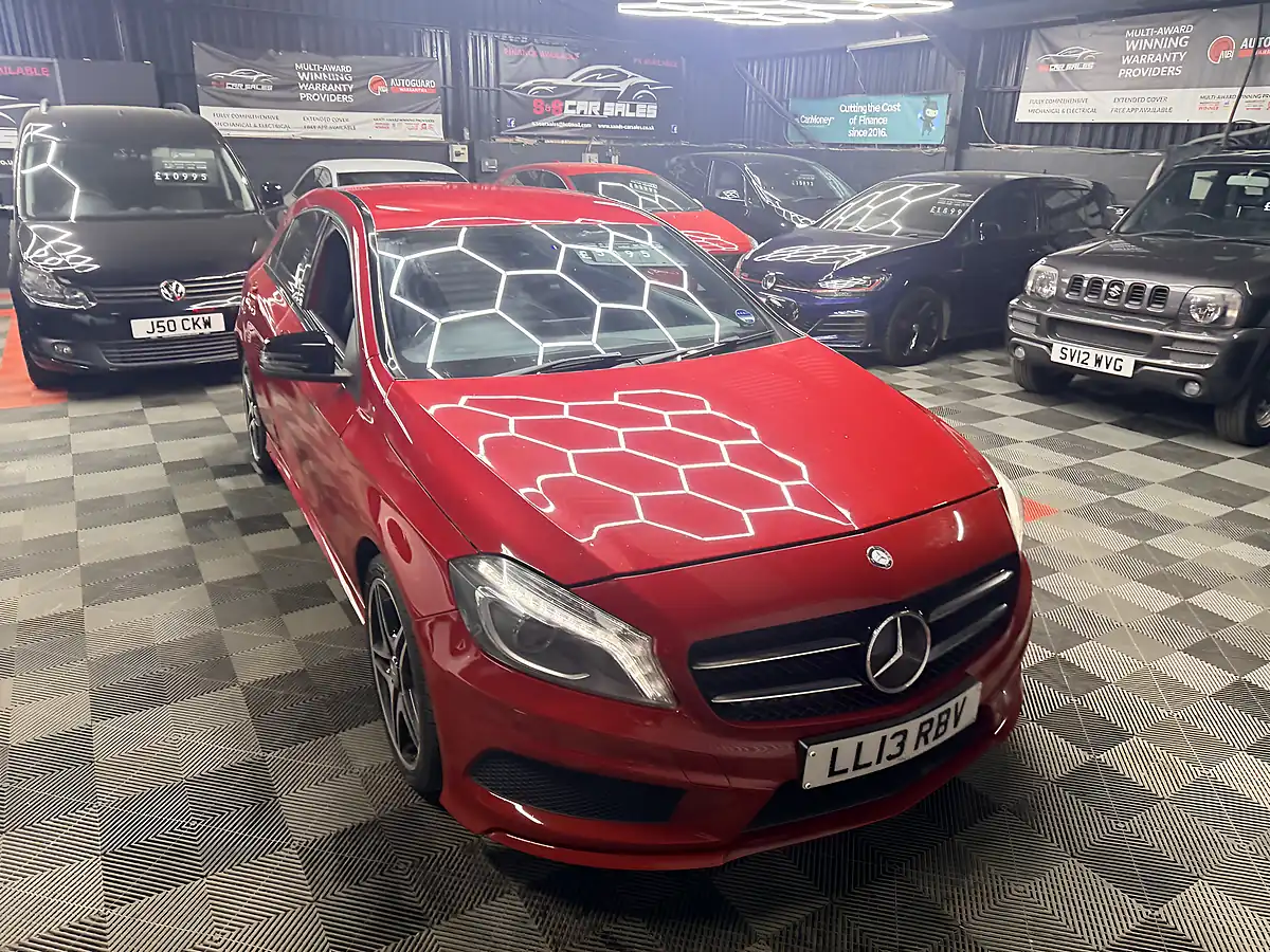 Used 2013 Mercedes-Benz a Class AMG Sport Red - Interior and Exterior details 10