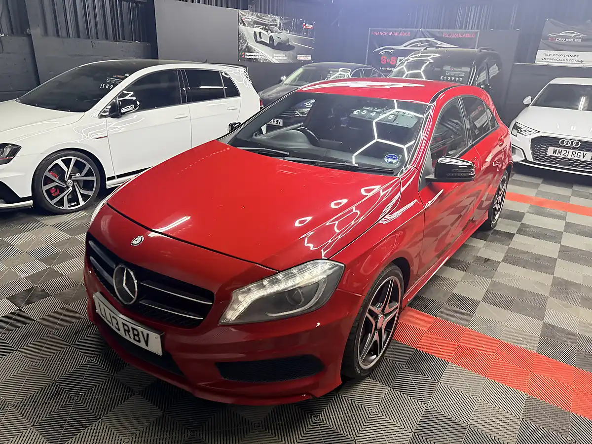Used 2013 Mercedes-Benz a Class AMG Sport Red - Interior and Exterior details 11