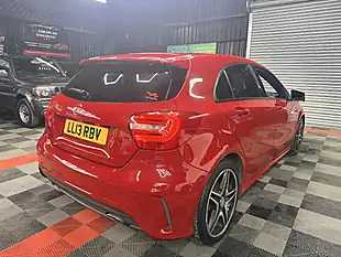 Used 2013 Mercedes-Benz a Class AMG Sport Red - Interior and Exterior details 4