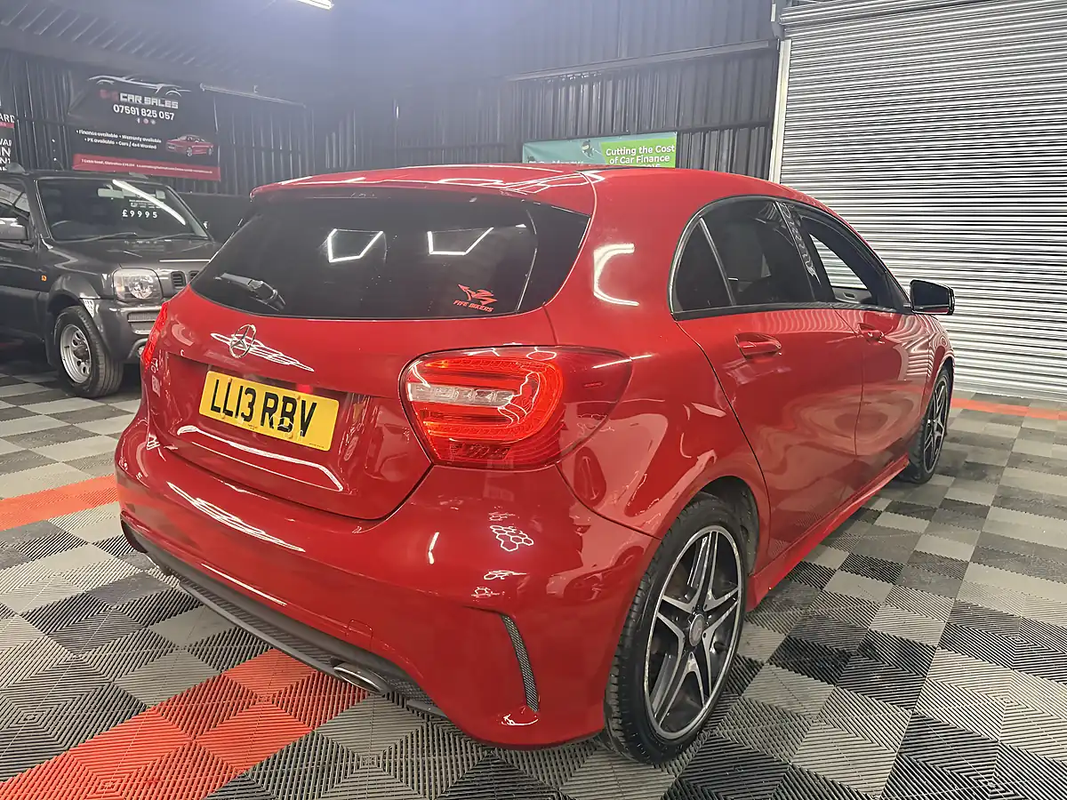 Used 2013 Mercedes-Benz a Class AMG Sport Red - Interior and Exterior details 4