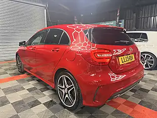 Used 2013 Mercedes-Benz a Class AMG Sport Red - Interior and Exterior details 5