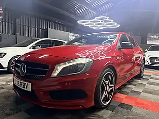 Used 2013 Mercedes-Benz a Class AMG Sport Red - Interior and Exterior details 8