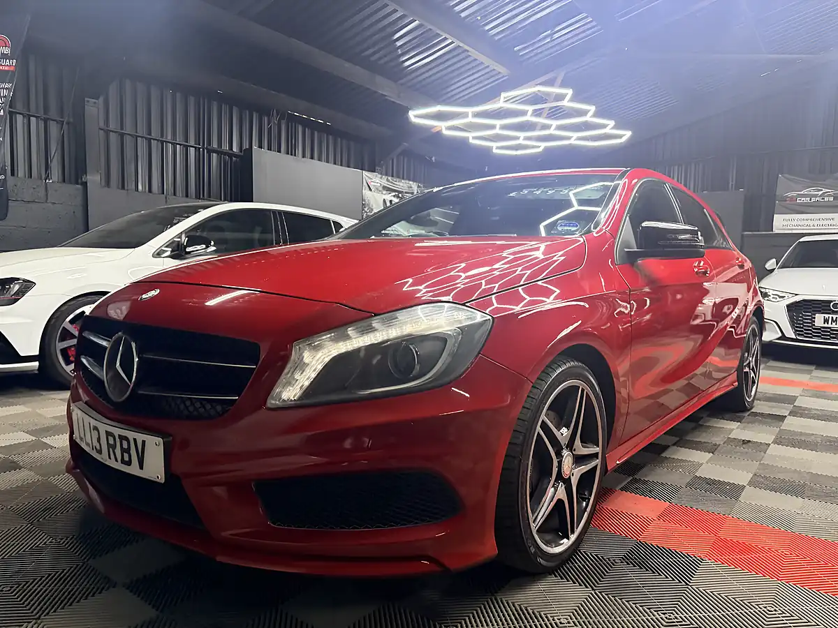 Used 2013 Mercedes-Benz a Class AMG Sport Red - Interior and Exterior details 8