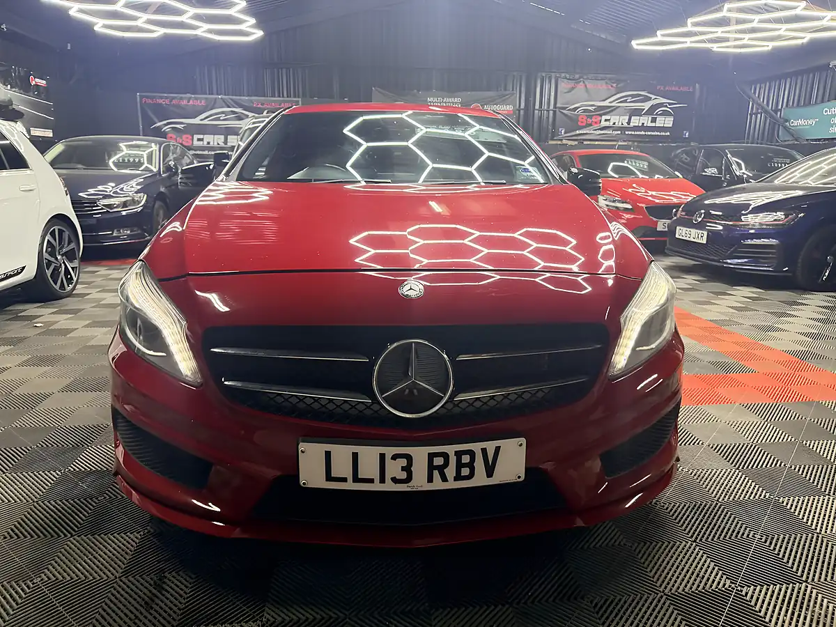 Used 2013 Mercedes-Benz a Class AMG Sport Red - Interior and Exterior details 9
