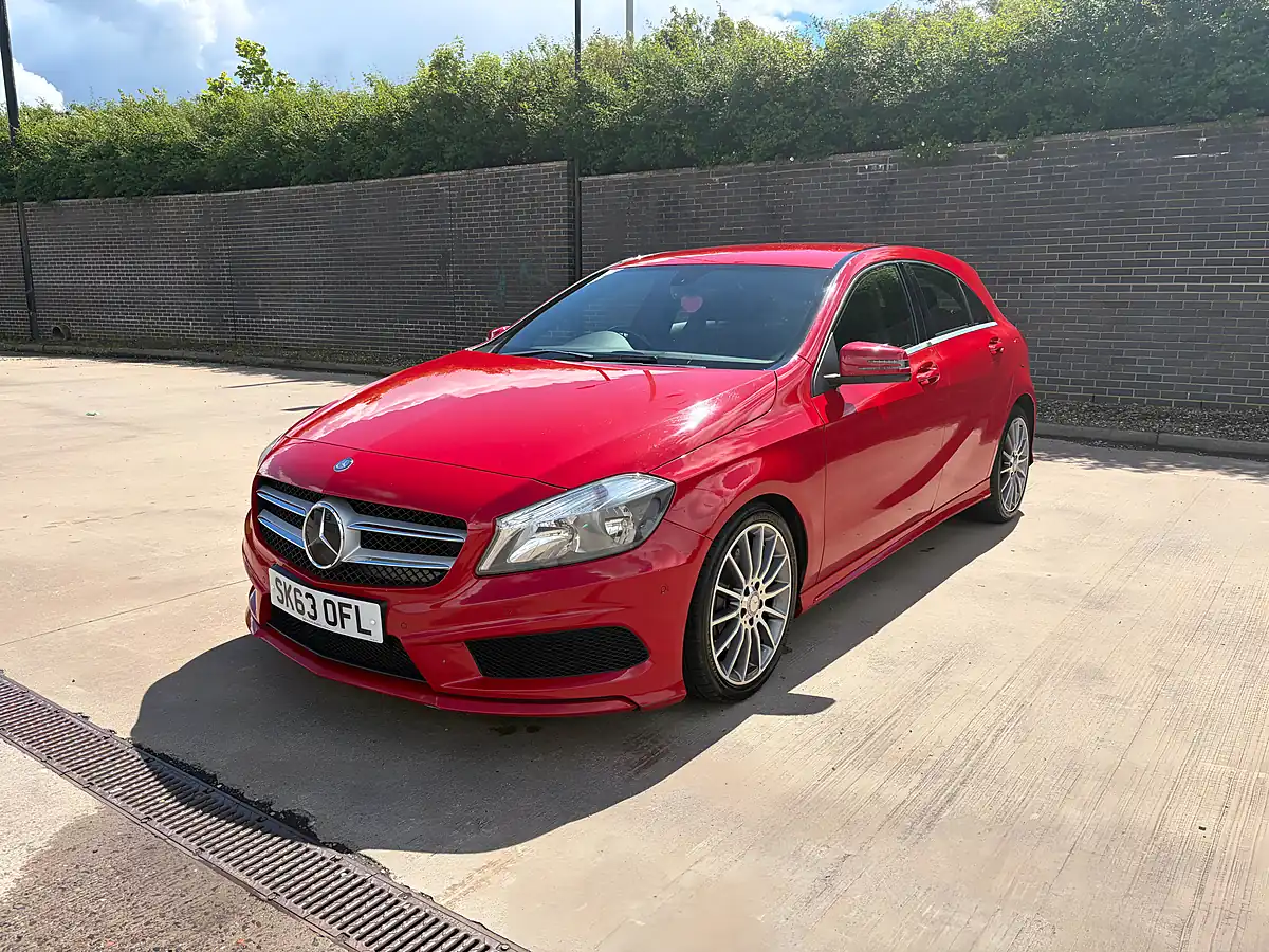 Used 2013 Mercedes-Benz a Class AMG Sport Red - Front View
