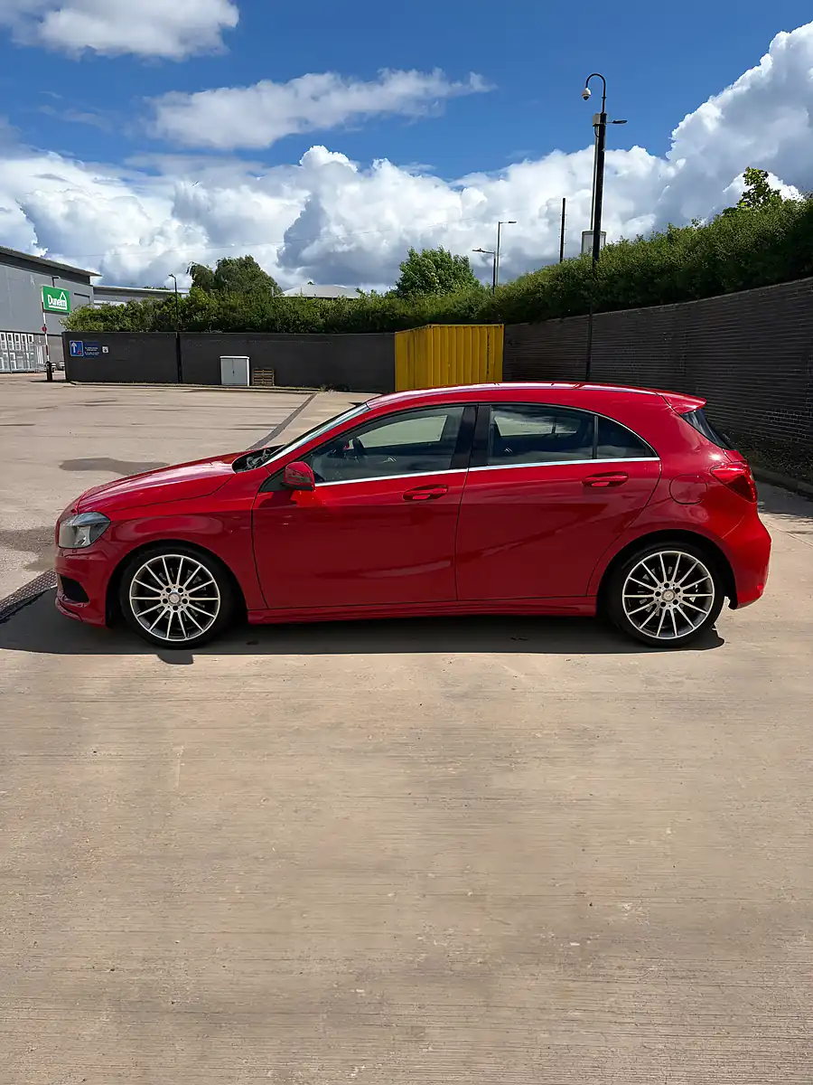 Used 2013 Mercedes-Benz a Class AMG Sport Red - Interior and Exterior details 2