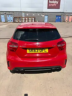 Used 2013 Mercedes-Benz a Class AMG Sport Red - Interior and Exterior details 4