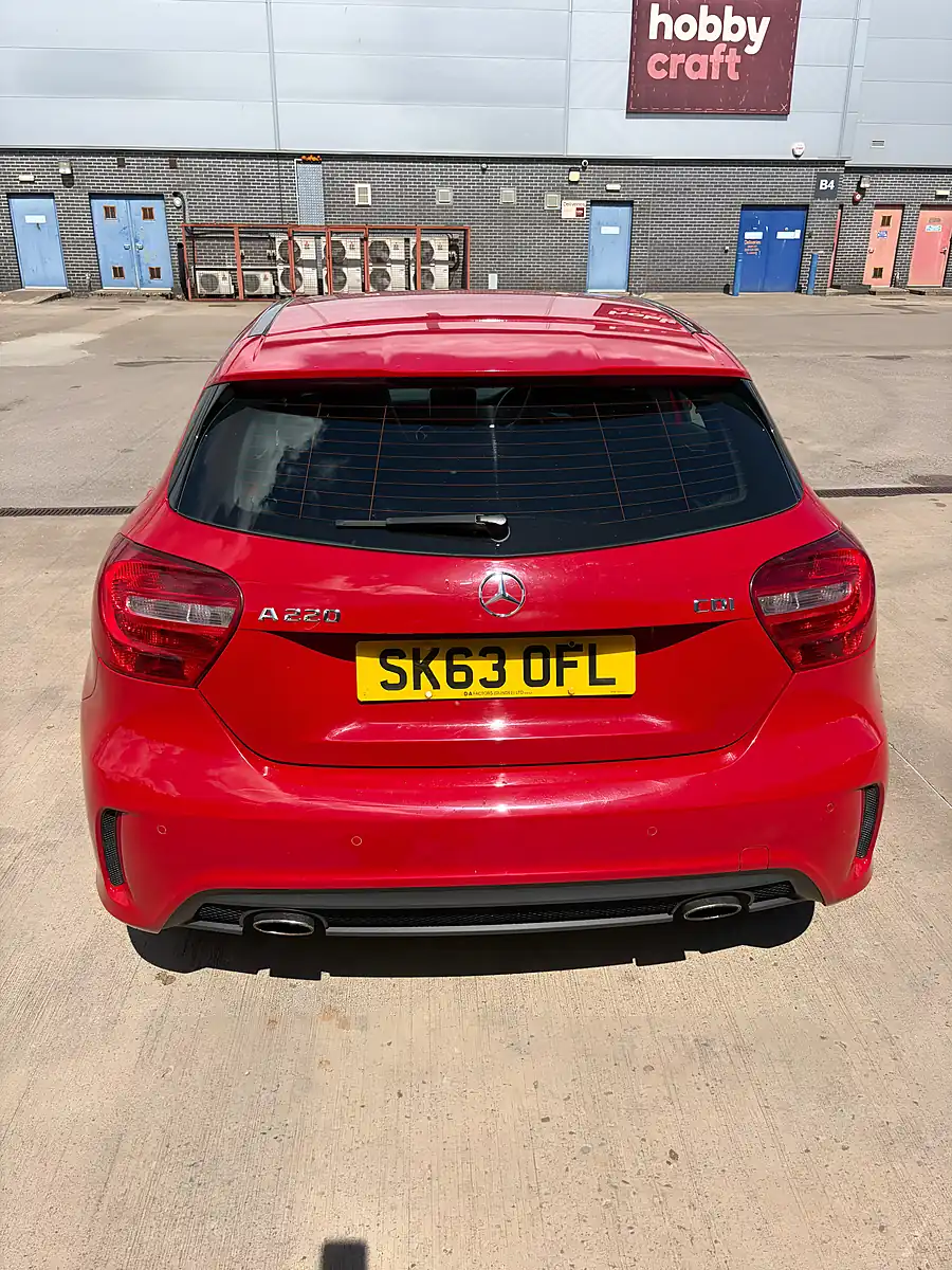 Used 2013 Mercedes-Benz a Class AMG Sport Red - Interior and Exterior details 4