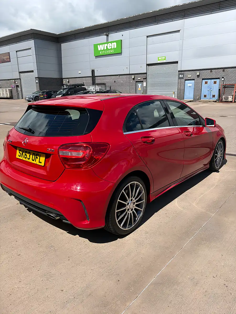 Used 2013 Mercedes-Benz a Class AMG Sport Red - Interior and Exterior details 5
