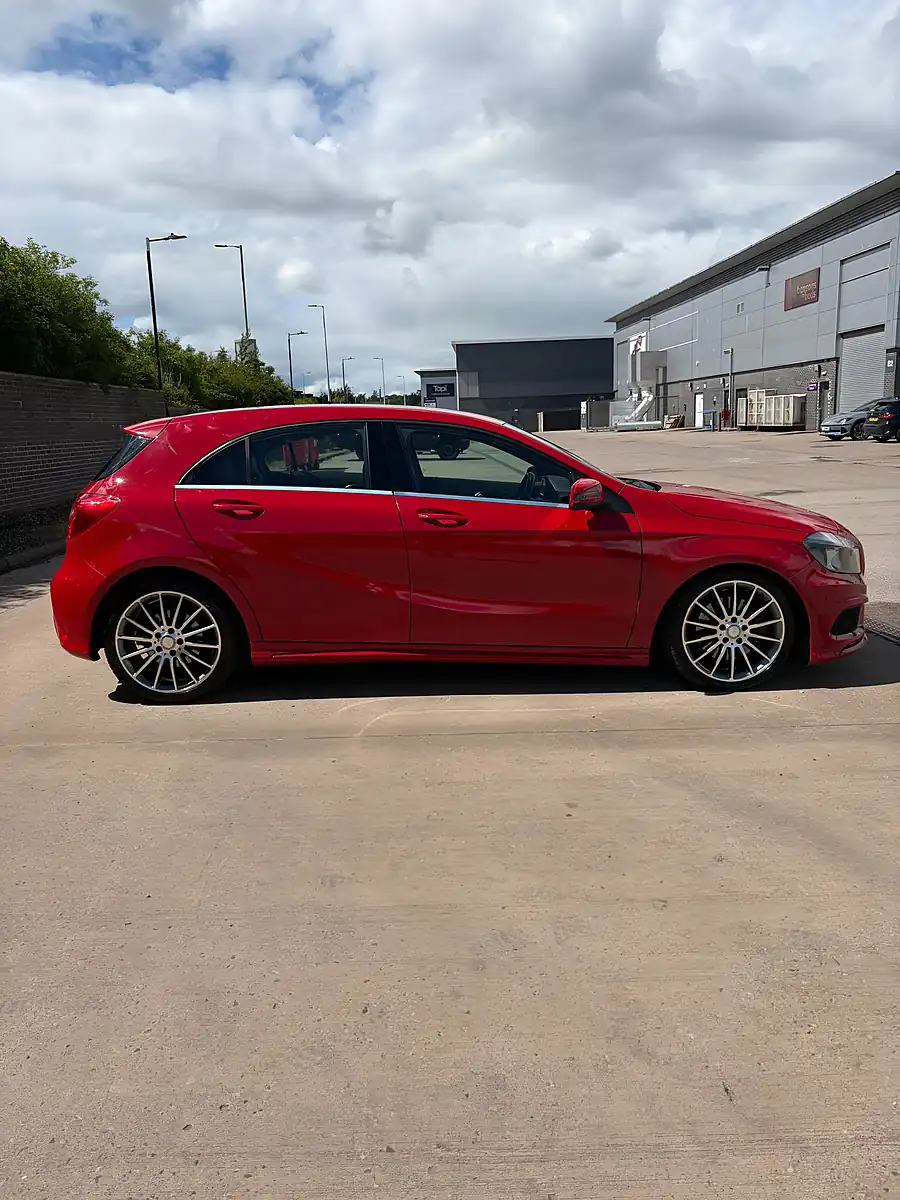 Used 2013 Mercedes-Benz a Class AMG Sport Red - Interior and Exterior details 6
