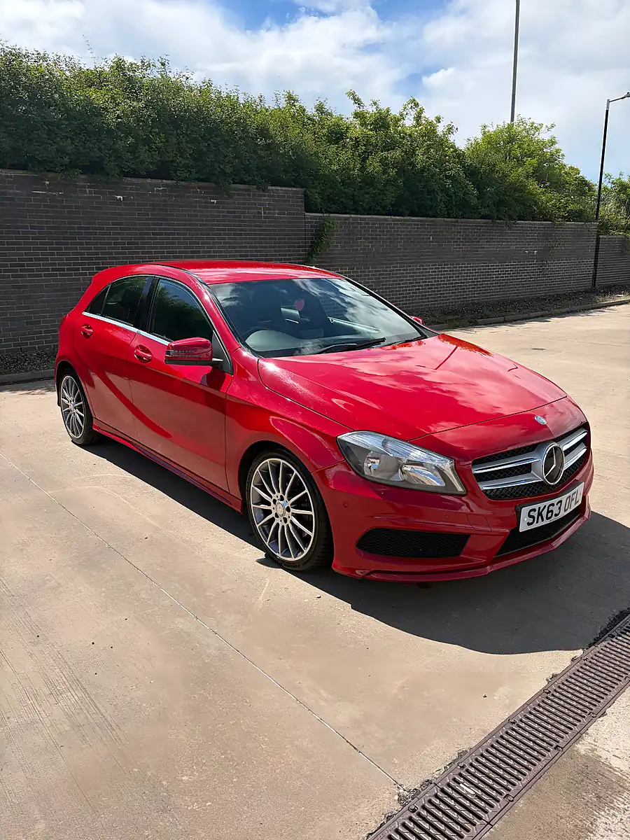 Used 2013 Mercedes-Benz a Class AMG Sport Red - Interior and Exterior details 7
