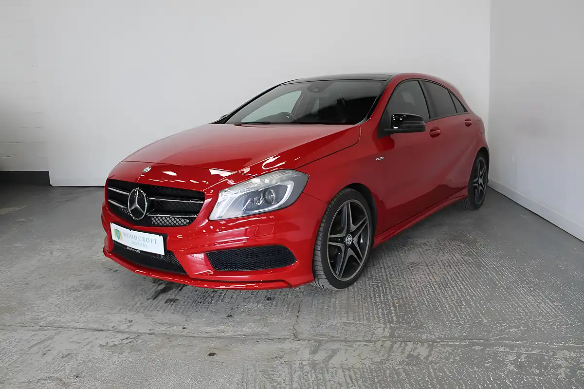Used 2013 Mercedes-Benz a Class AMG Sport Red - Interior and Exterior details 2