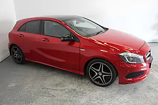 Used 2013 Mercedes-Benz a Class AMG Sport Red - Interior and Exterior details 3